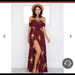 Showpo smoked floral dress